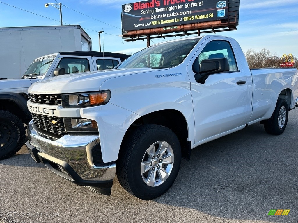 Summit White Chevrolet Silverado 1500