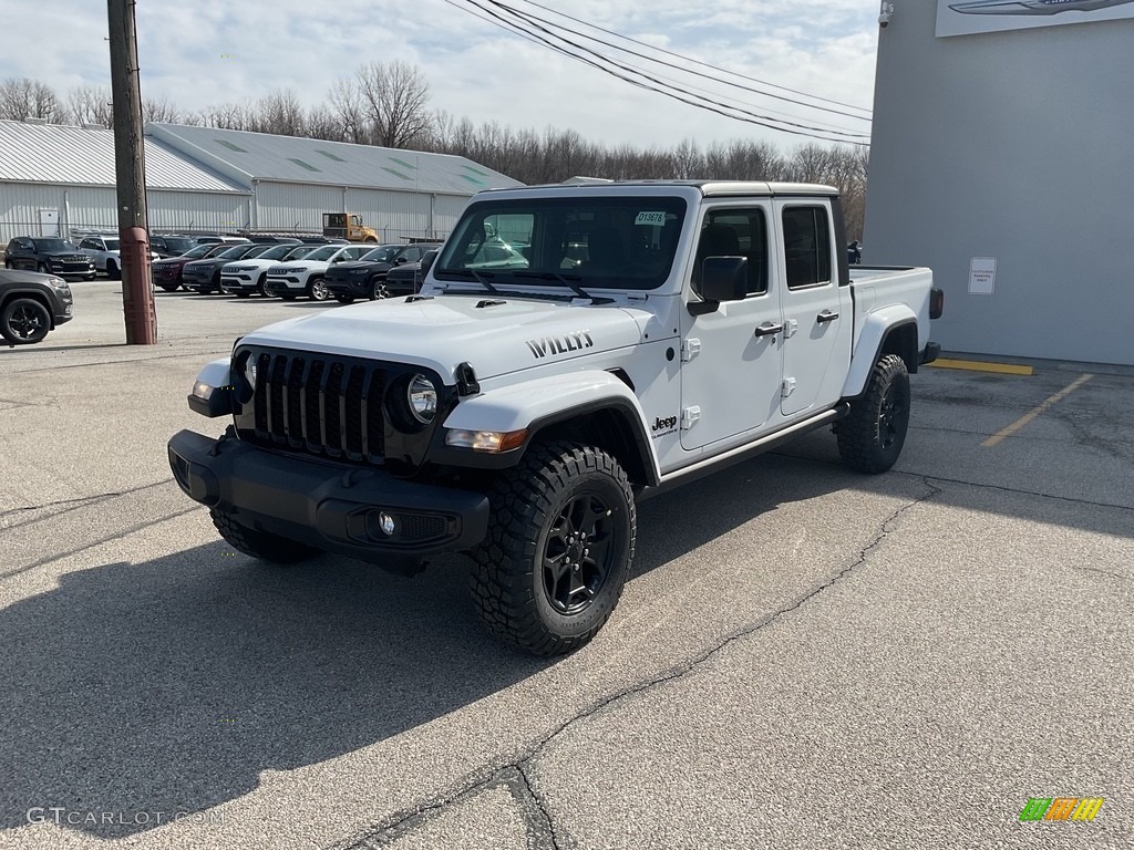 2023 Gladiator Willys 4x4 - Bright White / Black photo #7