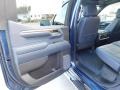 Jet Black/Nightshift Blue Rear Seat Photo for 2023 Chevrolet Silverado 1500 #145664814