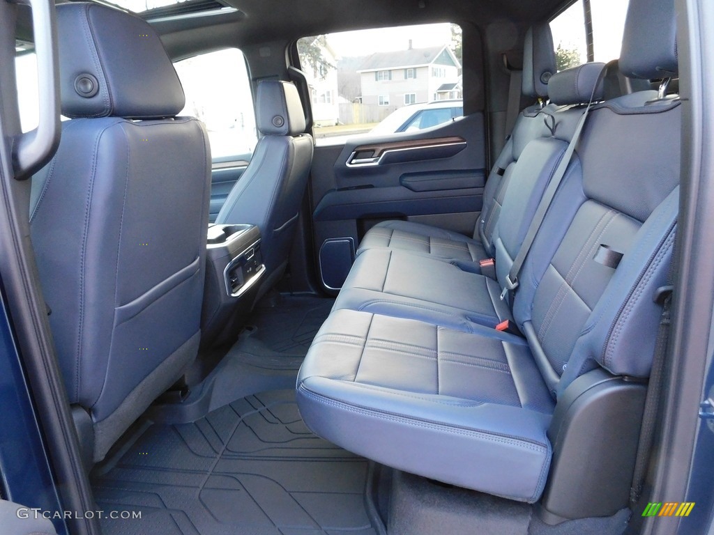 Jet Black/Nightshift Blue Interior 2023 Chevrolet Silverado 1500 High Country Crew Cab 4x4 Photo #145664827