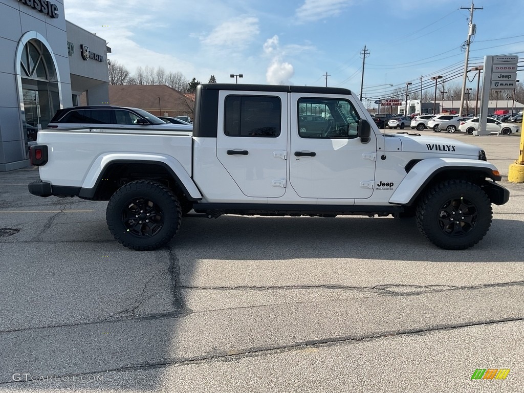 2023 Gladiator Willys 4x4 - Bright White / Black photo #9