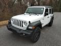 Bright White - Wrangler Unlimited Sport 4x4 Photo No. 2