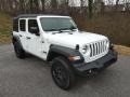 Bright White - Wrangler Unlimited Sport 4x4 Photo No. 4