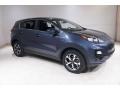 2020 Pacific Blue Kia Sportage LX AWD  photo #1