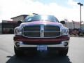 2007 Inferno Red Crystal Pearl Dodge Ram 1500 Big Horn Edition Quad Cab 4x4  photo #3