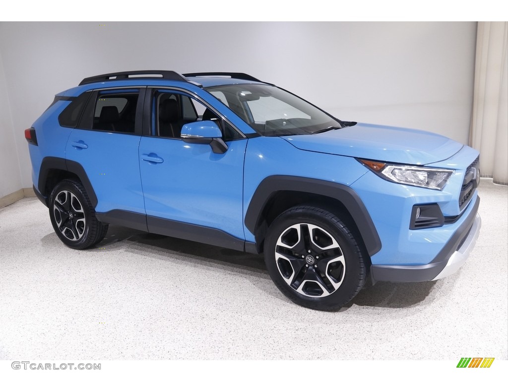2021 RAV4 Adventure AWD - Blue Flame / Black photo #1