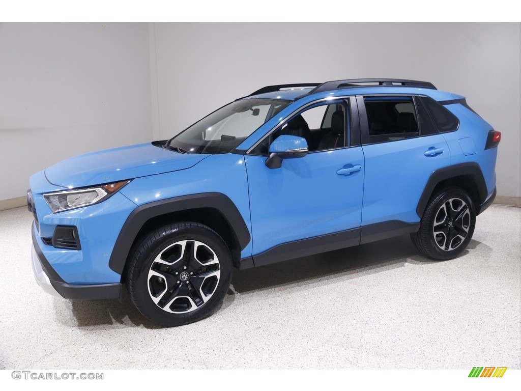 2021 RAV4 Adventure AWD - Blue Flame / Black photo #3