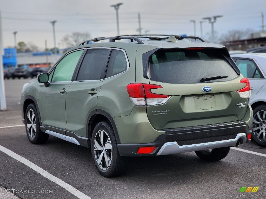 2021 Forester 2.5i Touring - Jasper Green Metallic / Saddle Brown photo #6
