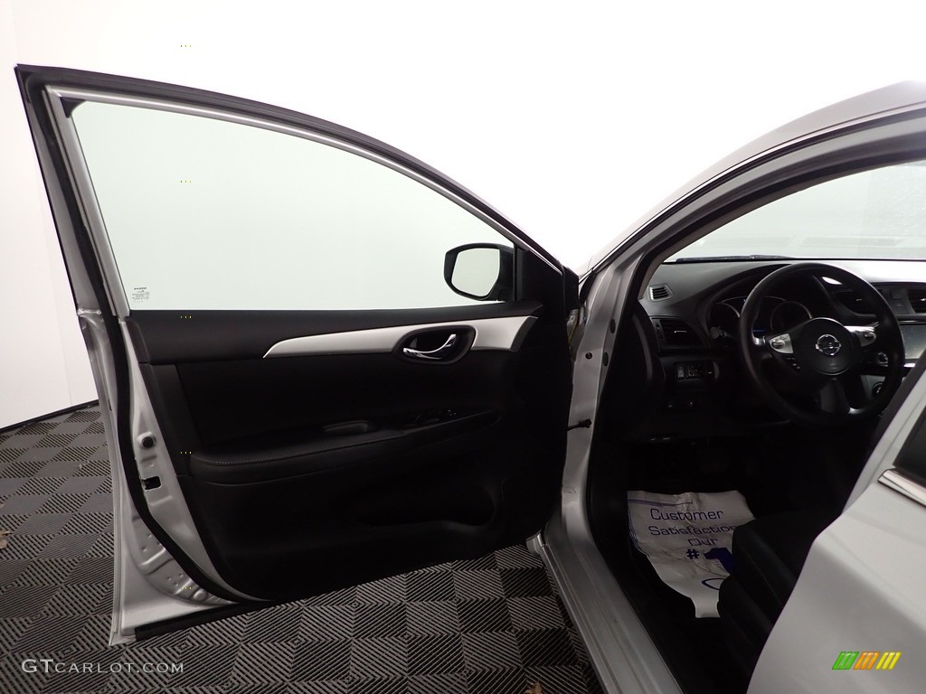 2019 Sentra S - Brilliant Silver Metallic / Charcoal photo #11