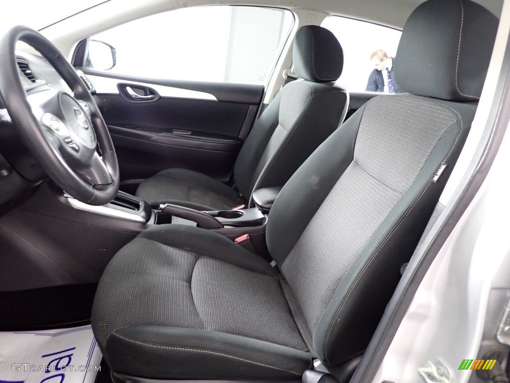 2019 Sentra S - Brilliant Silver Metallic / Charcoal photo #13