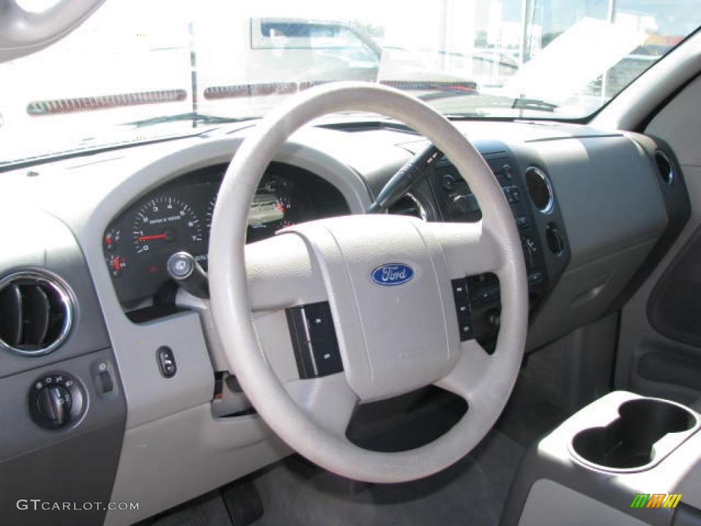 2004 F150 XLT SuperCrew 4x4 - Silver Metallic / Dark Flint photo #11