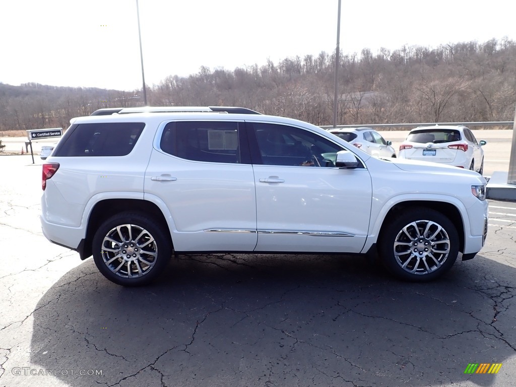 2023 Acadia Denali AWD - White Frost Tricoat / Dark Galvanized/Light Shale photo #8