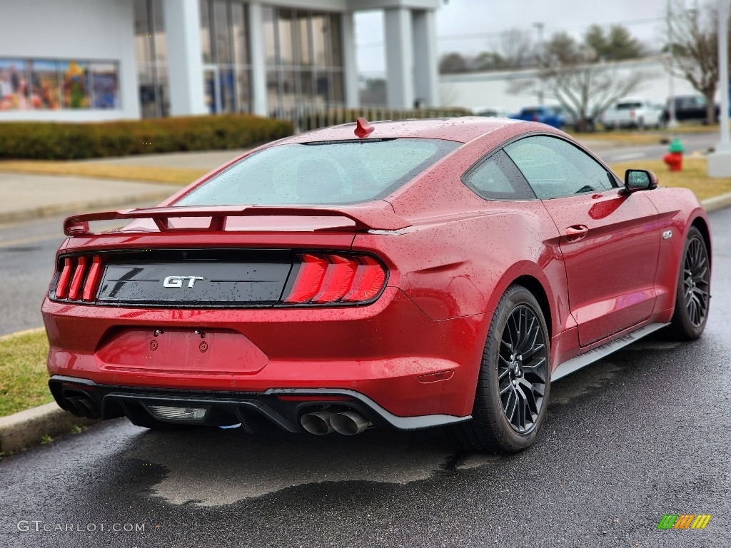 Rapid Red Metallic 2022 Ford Mustang GT Premium Fastback Exterior Photo #145669117