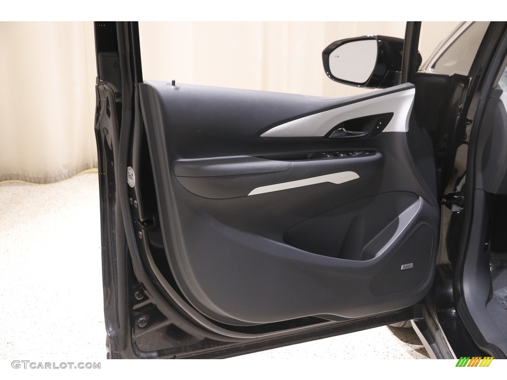 2019 Chevrolet Bolt EV Premier Dark Galvanized Gray Door Panel Photo #145669342