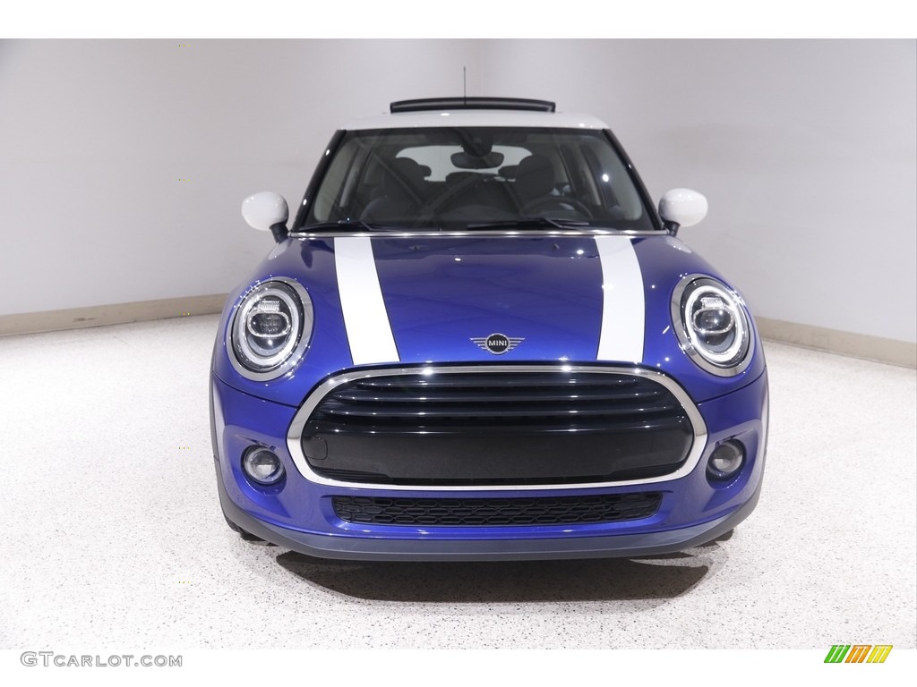 2021 Hardtop Cooper 4 Door - Starlight Blue Metallic / Carbon Black photo #2