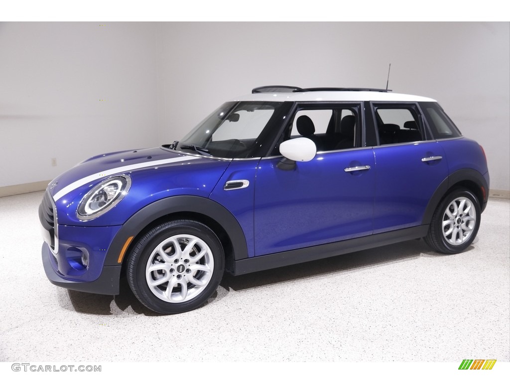 2021 Hardtop Cooper 4 Door - Starlight Blue Metallic / Carbon Black photo #3