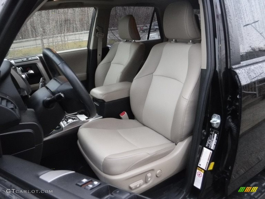 2019 4Runner SR5 Premium 4x4 - Midnight Black metallic / Sand Beige photo #23