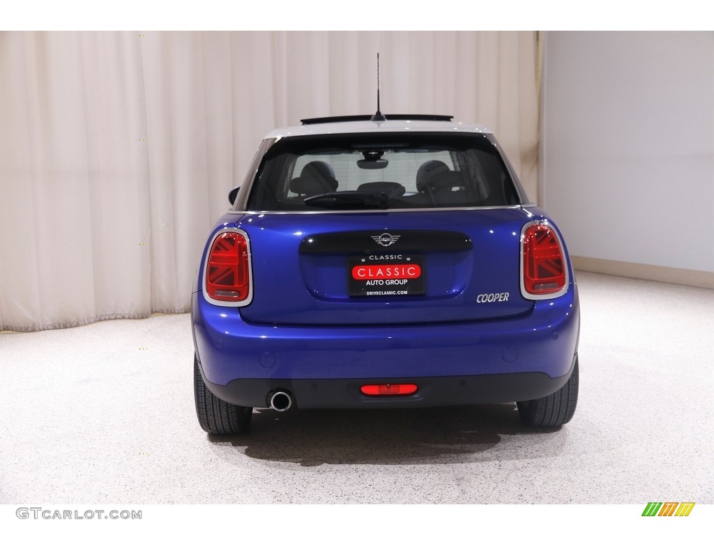 2021 Hardtop Cooper 4 Door - Starlight Blue Metallic / Carbon Black photo #19