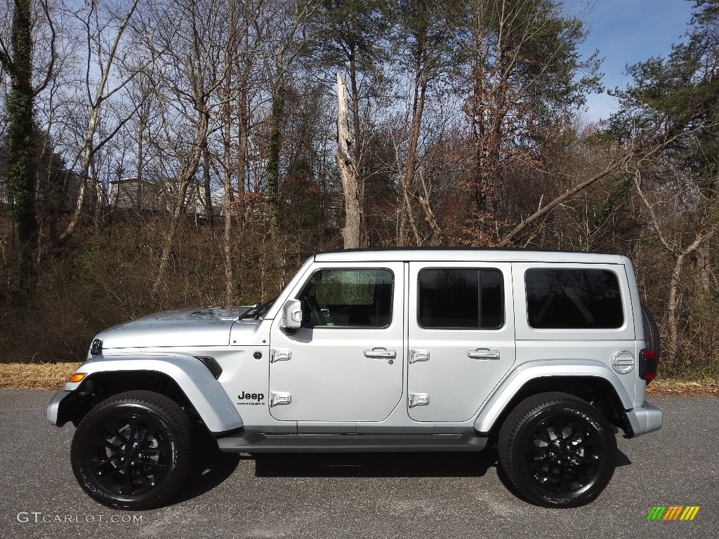 Silver Zynith 2023 Jeep Wrangler Unlimited High Altitude 4x4 Exterior Photo #145670170