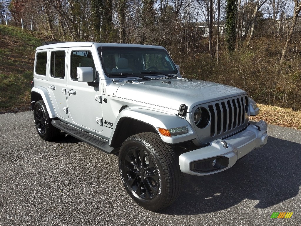 Silver Zynith 2023 Jeep Wrangler Unlimited High Altitude 4x4 Exterior Photo #145670242