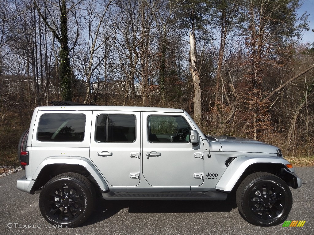 Silver Zynith 2023 Jeep Wrangler Unlimited High Altitude 4x4 Exterior Photo #145670272