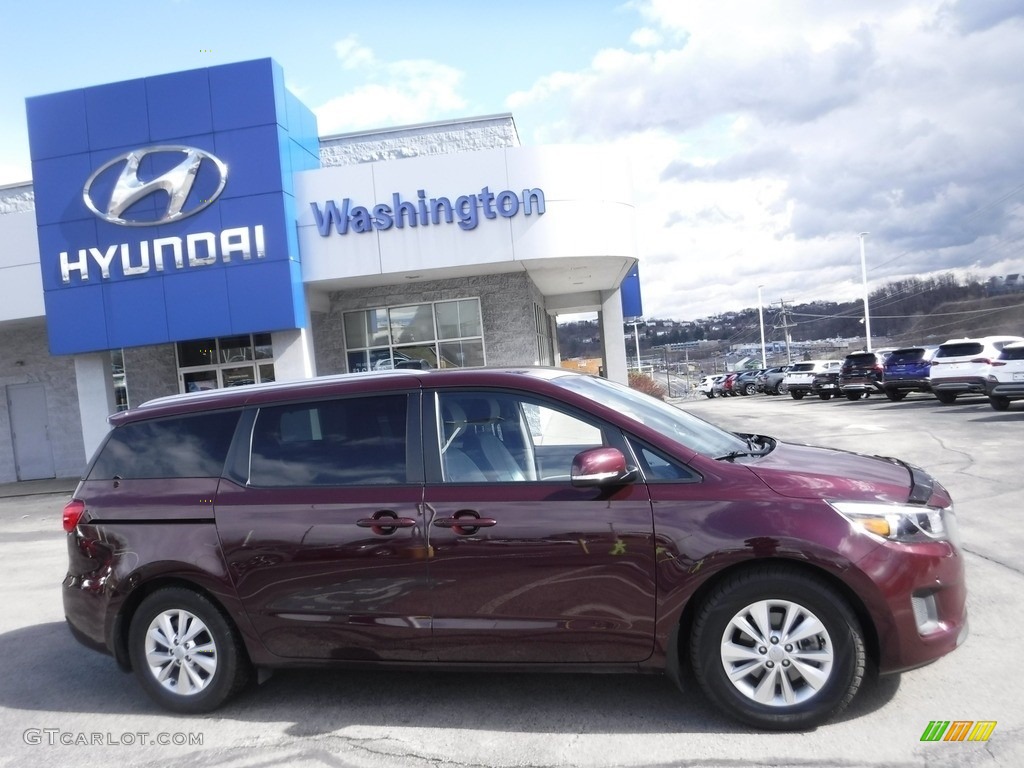 2018 Sedona LX - Venetian Red / Dark Graphite photo #2