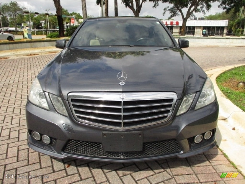 2010 E 350 Sedan - Steel Grey Metallic / Natural Beige photo #15