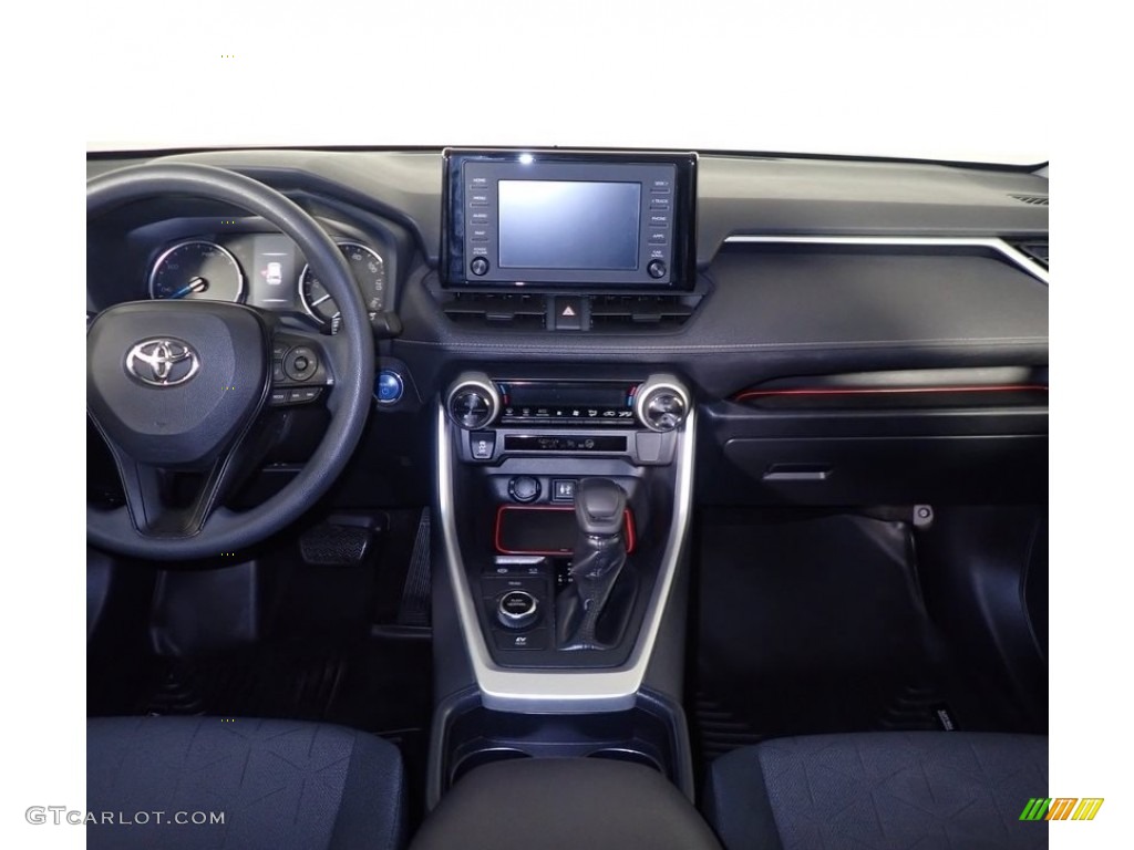 2019 RAV4 XLE AWD Hybrid - Ruby Flare Pearl / Black photo #22