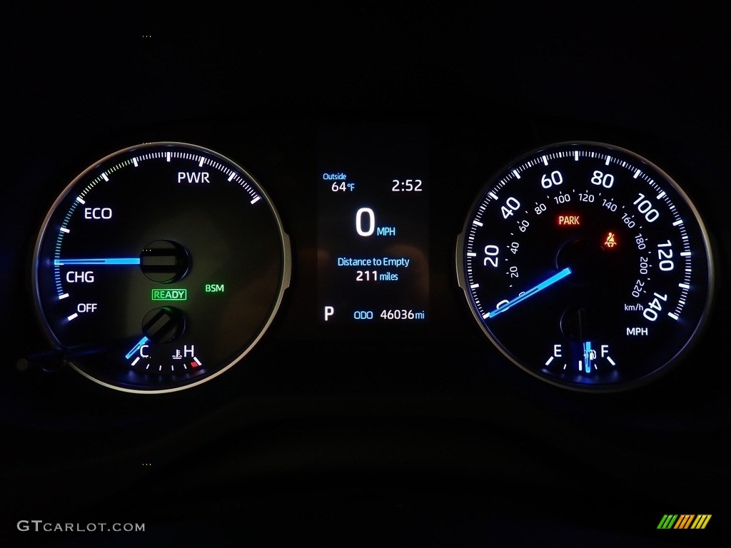2019 RAV4 XLE AWD Hybrid - Ruby Flare Pearl / Black photo #25