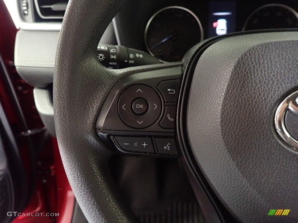 2019 RAV4 XLE AWD Hybrid - Ruby Flare Pearl / Black photo #26