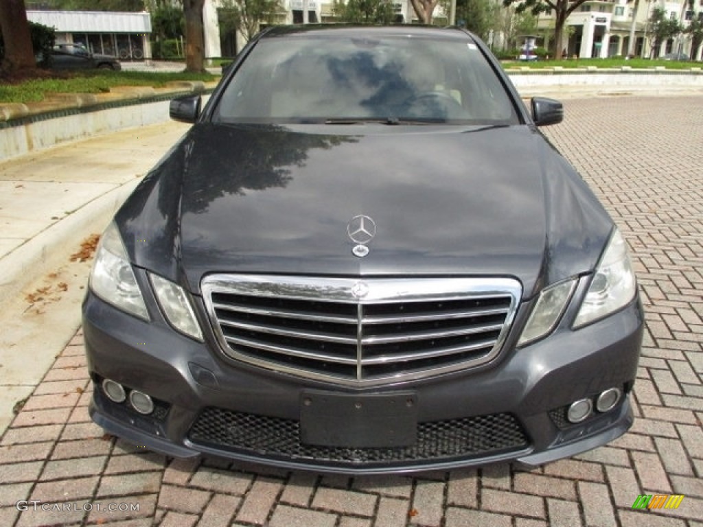 2010 E 350 Sedan - Steel Grey Metallic / Natural Beige photo #39