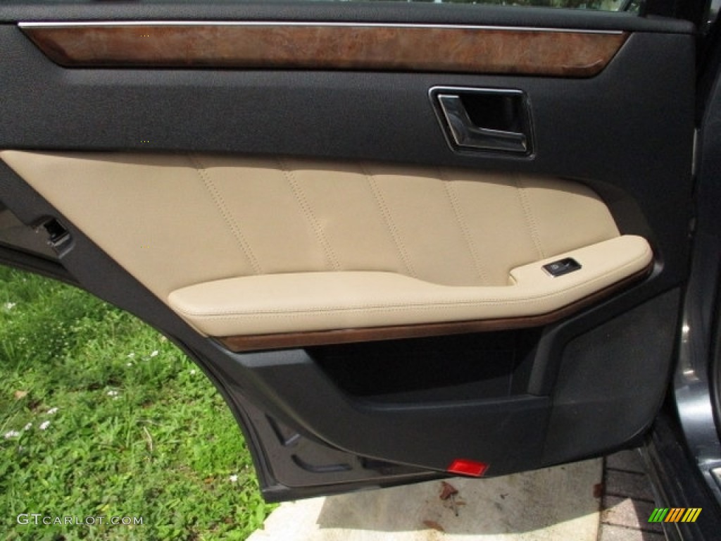 2010 E 350 Sedan - Steel Grey Metallic / Natural Beige photo #42