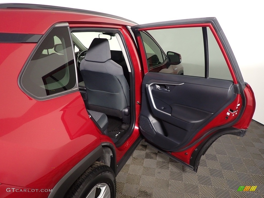 2019 RAV4 XLE AWD Hybrid - Ruby Flare Pearl / Black photo #32