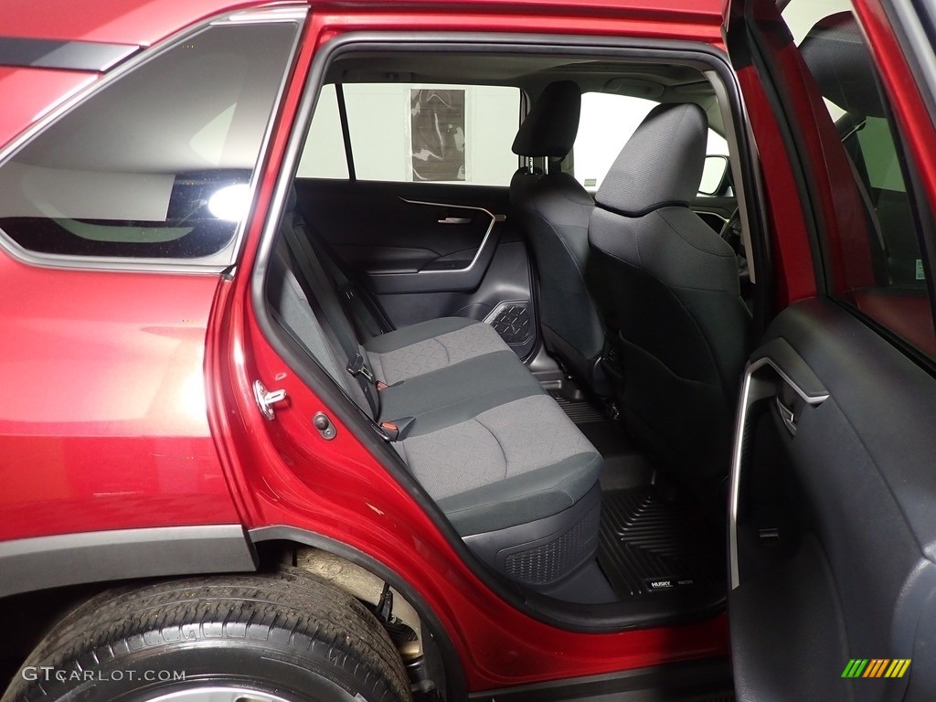 2019 RAV4 XLE AWD Hybrid - Ruby Flare Pearl / Black photo #33