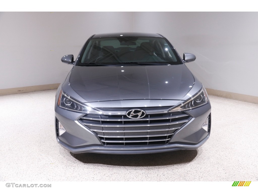 2020 Elantra SEL - Machine Gray / Gray photo #2