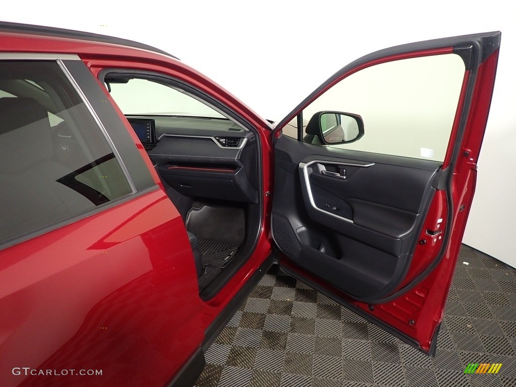 2019 RAV4 XLE AWD Hybrid - Ruby Flare Pearl / Black photo #34