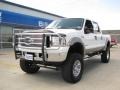 2006 Oxford White Ford F250 Super Duty Lariat FX4 Off Road Crew Cab 4x4  photo #2