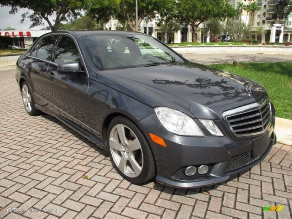2010 E 350 Sedan - Steel Grey Metallic / Natural Beige photo #72
