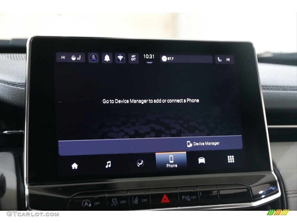 2022 Jeep Compass Limited 4x4 Controls Photo #145671706