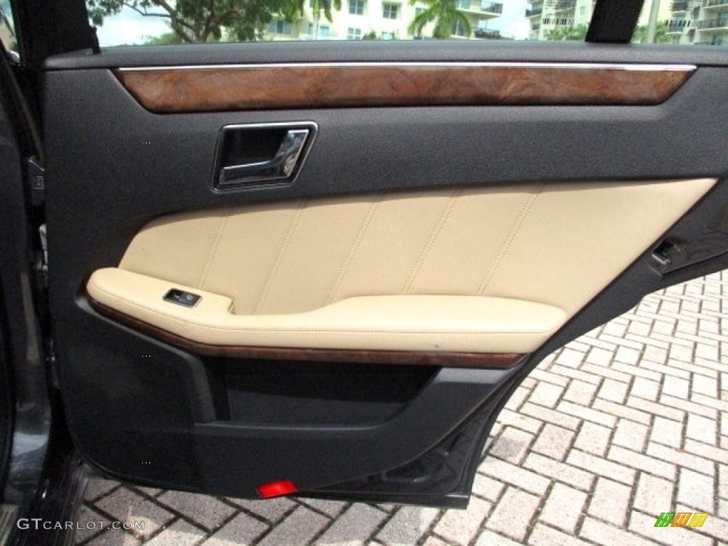 2010 E 350 Sedan - Steel Grey Metallic / Natural Beige photo #74