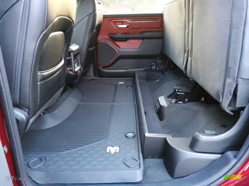 Red/Black Interior 2023 Ram 1500 Rebel Crew Cab 4x4 Photo #145671739