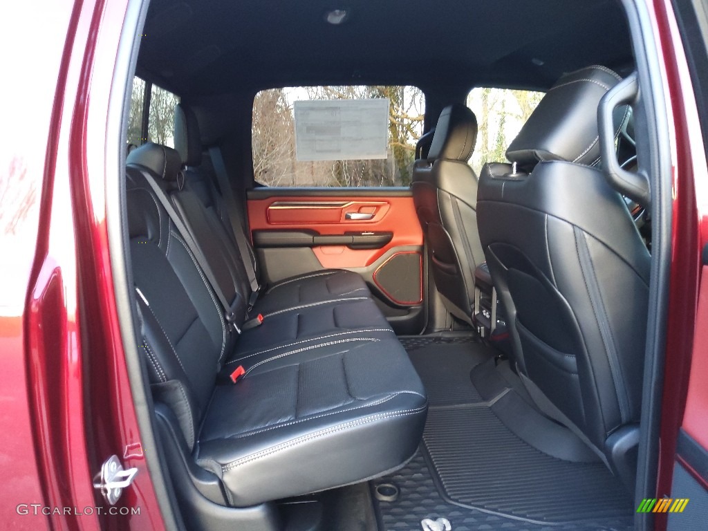 Red/Black Interior 2023 Ram 1500 Rebel Crew Cab 4x4 Photo #145671768
