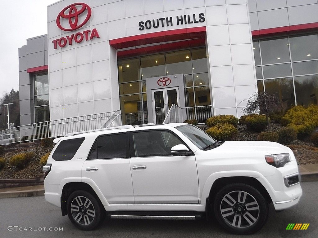 2022 4Runner Limited 4x4 - Blizzard White Pearl / Redwood photo #2