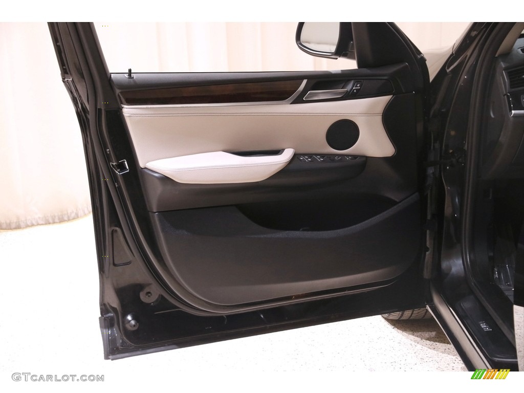 2015 X3 xDrive28i - Black Sapphire Metallic / Oyster photo #4