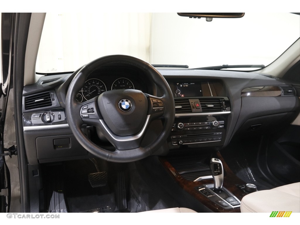 2015 X3 xDrive28i - Black Sapphire Metallic / Oyster photo #6