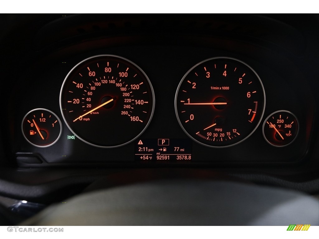 2015 X3 xDrive28i - Black Sapphire Metallic / Oyster photo #8