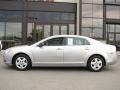 2008 Silverstone Metallic Chevrolet Malibu LS Sedan  photo #1