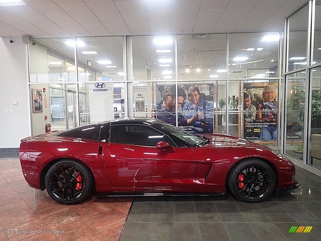2007 Corvette Coupe - Monterey Red Metallic / Cashmere photo #1