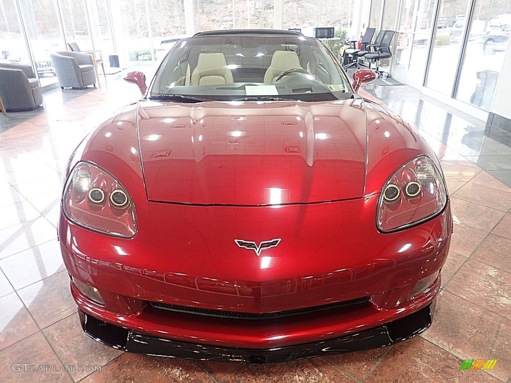 2007 Corvette Coupe - Monterey Red Metallic / Cashmere photo #7