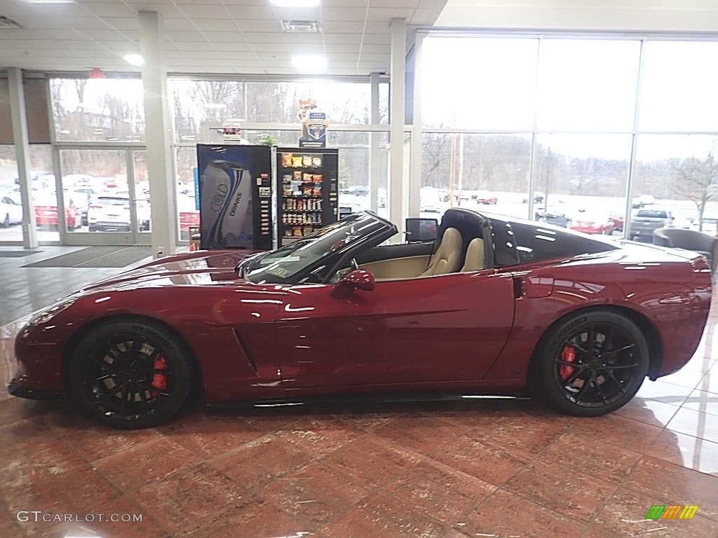 2007 Corvette Coupe - Monterey Red Metallic / Cashmere photo #8